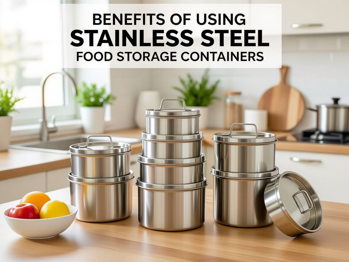 Benefits of Using Stainless Steel Airtight Food Storage Containers
