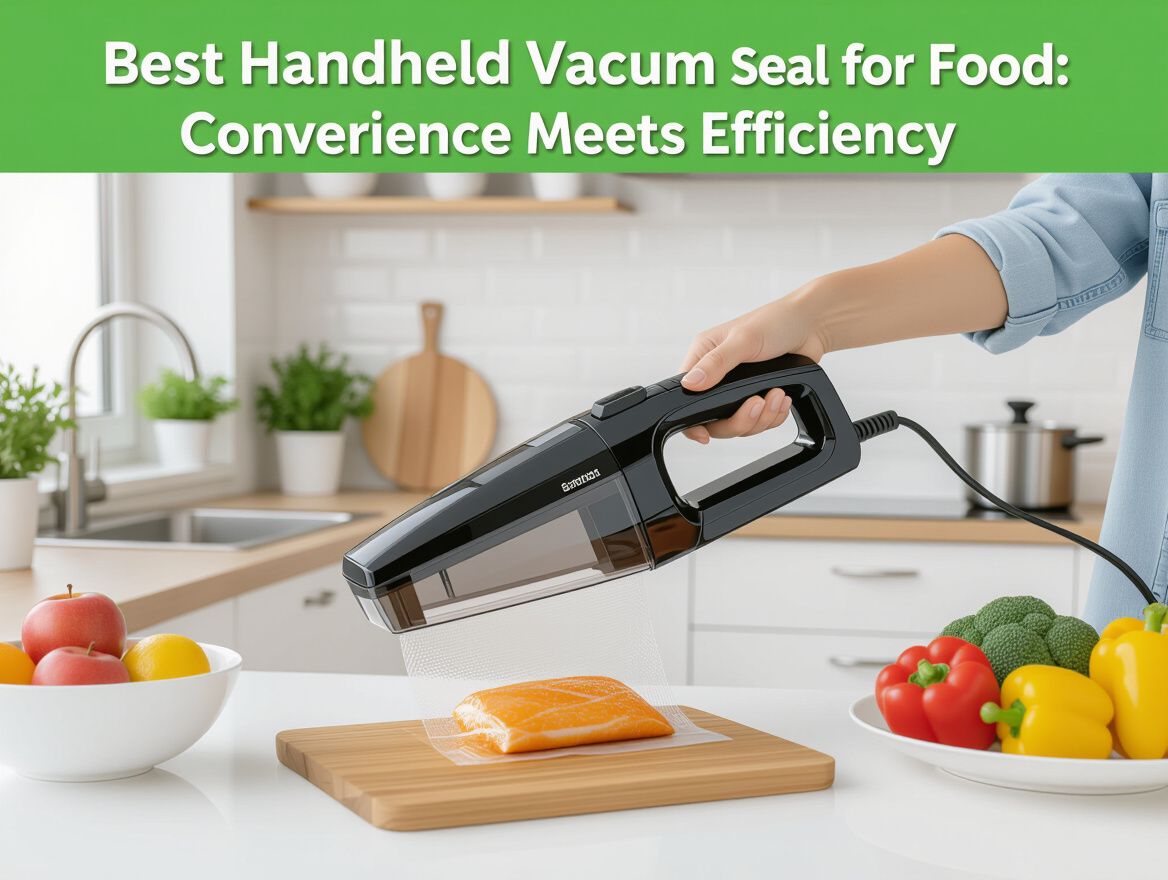 Best Handheld Vacuum Sealers for Food: Convenience Meets Efficiency
