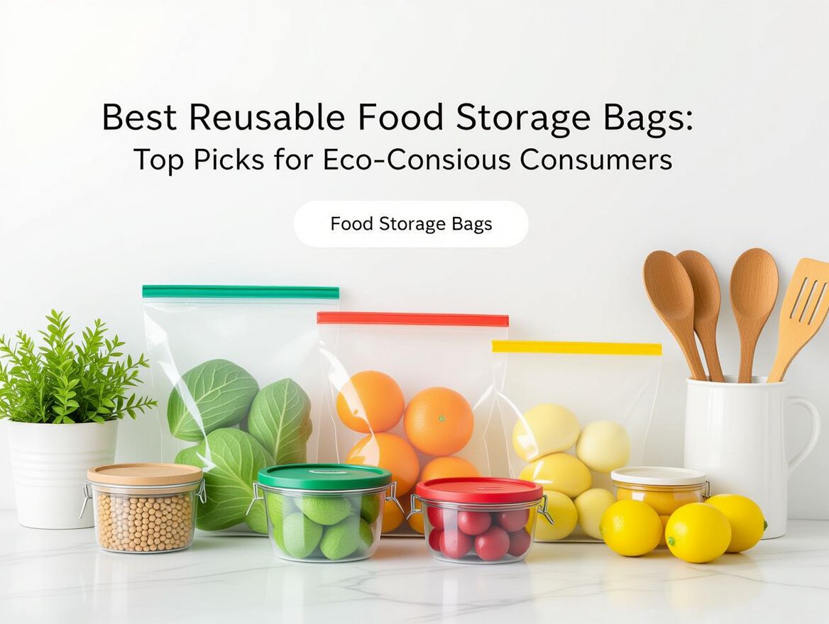 Best Reusable Food Storage Bags: Top Picks for Eco-Conscious Consumers