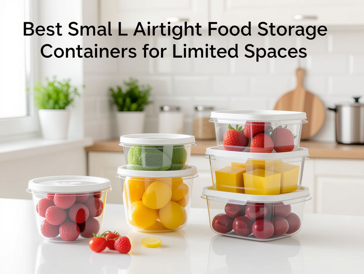Best Small Airtight Food Storage Containers for Limited Spaces