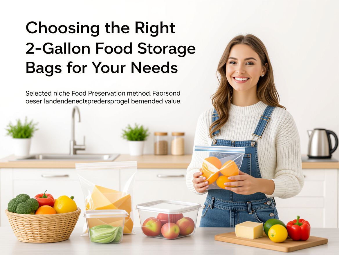 Choosing the Right 2-Gallon Food Storage Bags for Your Needs