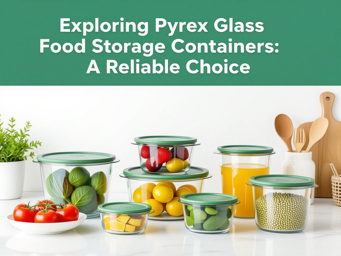 Exploring Pyrex Glass Food Storage Containers: A Reliable Choice