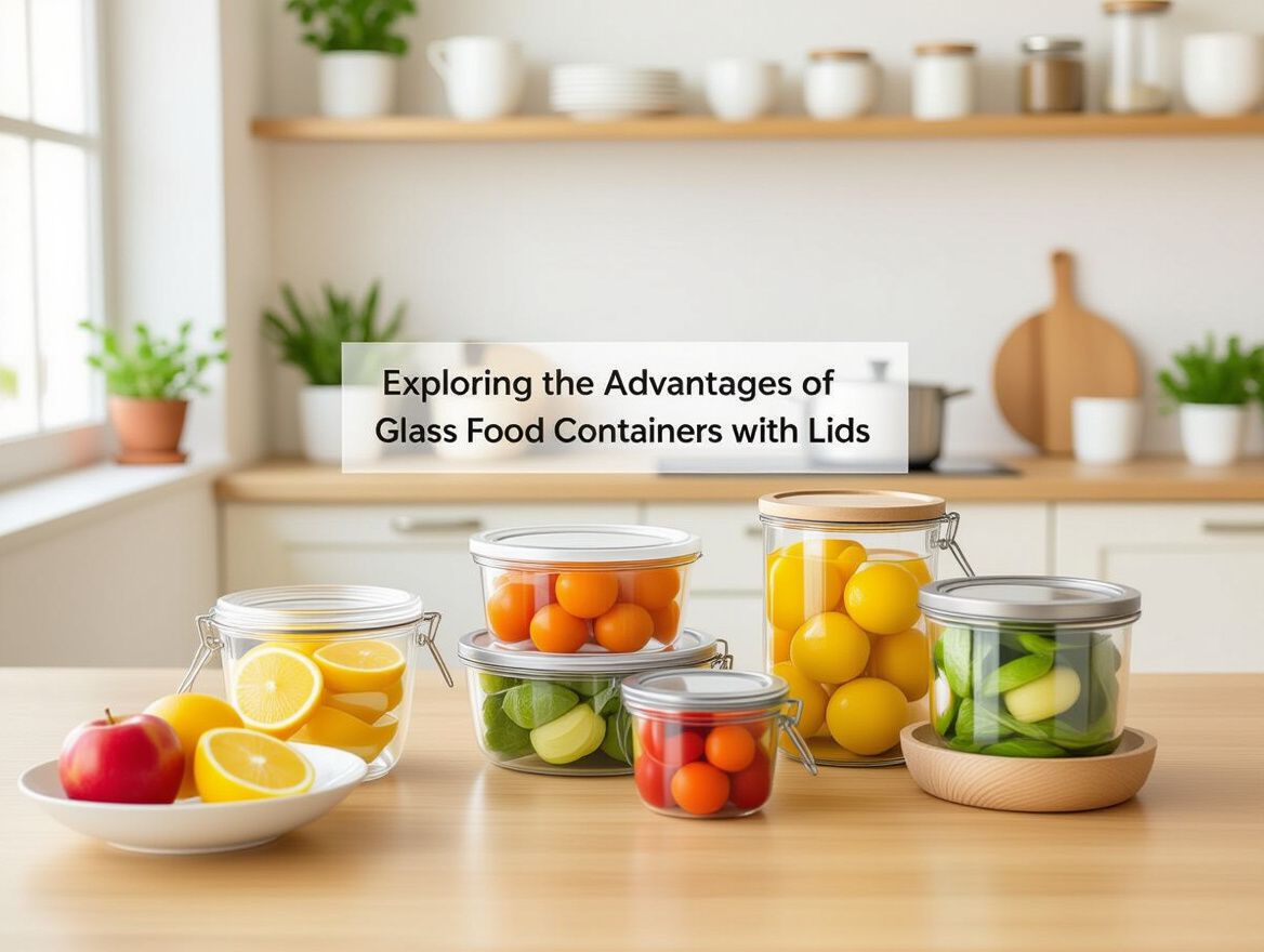 Exploring the Advantages of Glass Food Storage Containers with Lids