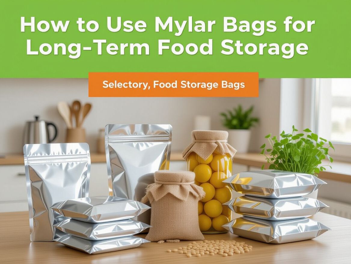 How to Use Mylar Bags for Long-Term Food Storage