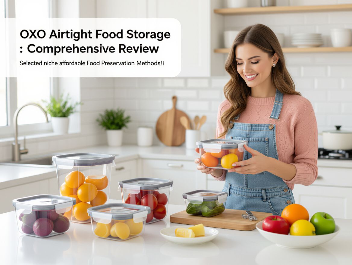 OXO Airtight Food Storage Containers: A Comprehensive Review