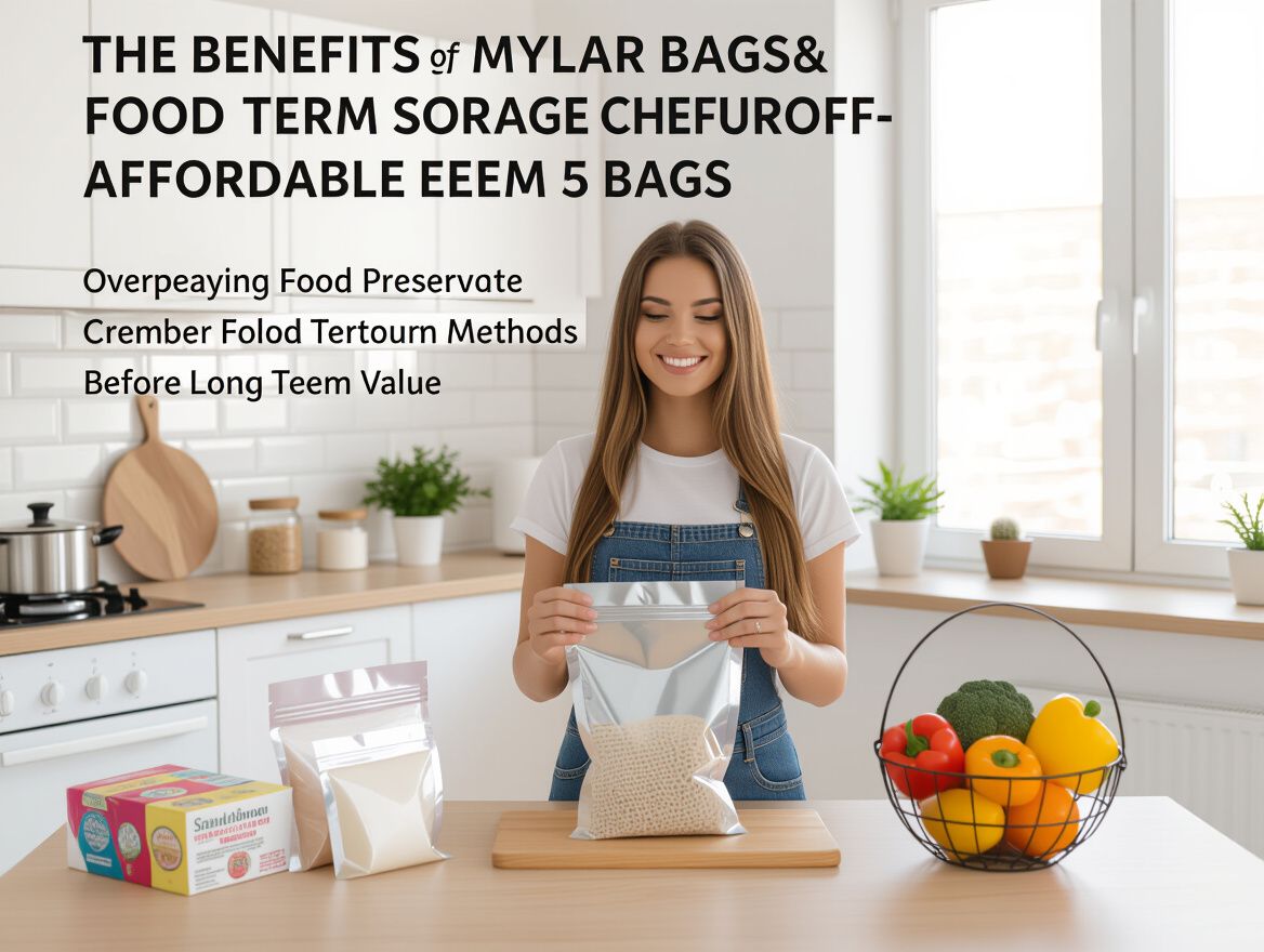 The Benefits of Mylar Bags for Long-Term Food Storage