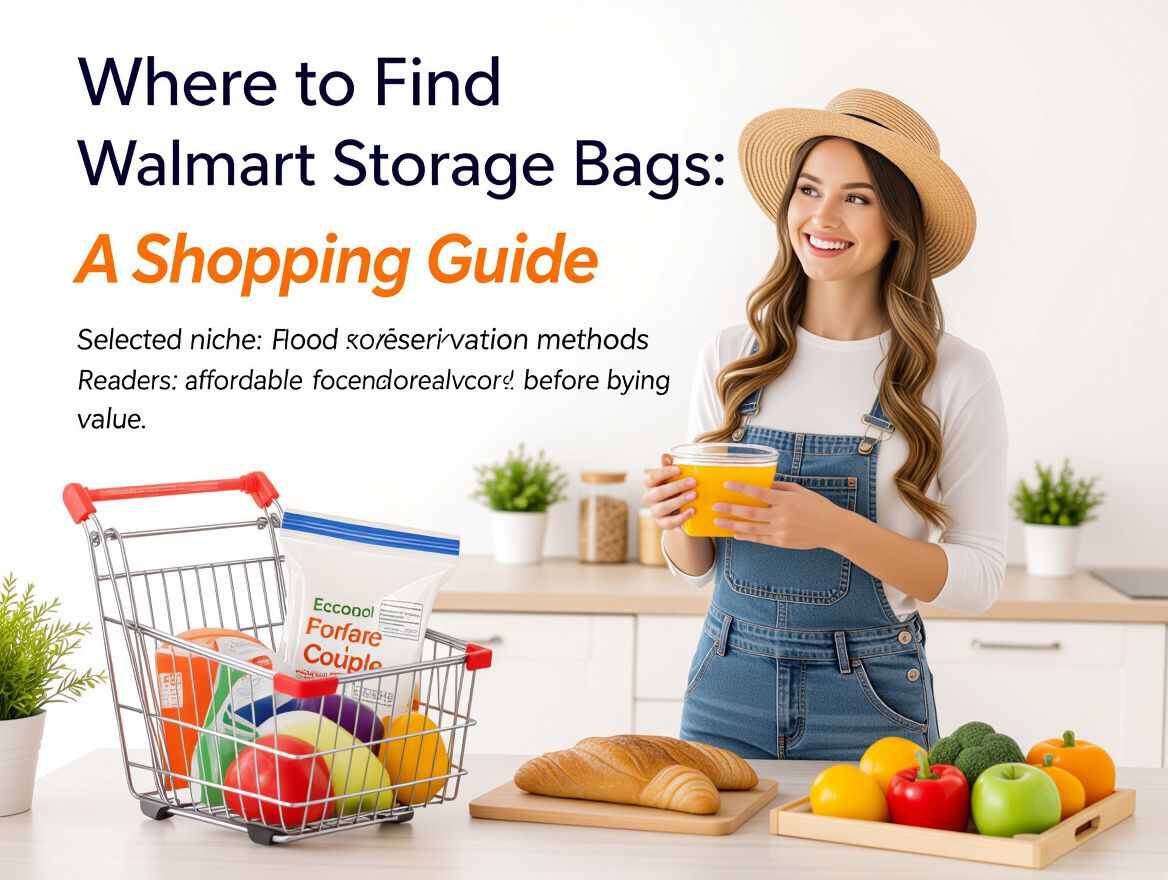 Where to Find Walmart Food Storage Bags: A Shopping Guide
